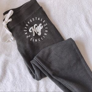 Aeropostale Grey Low-Waisted Joggers